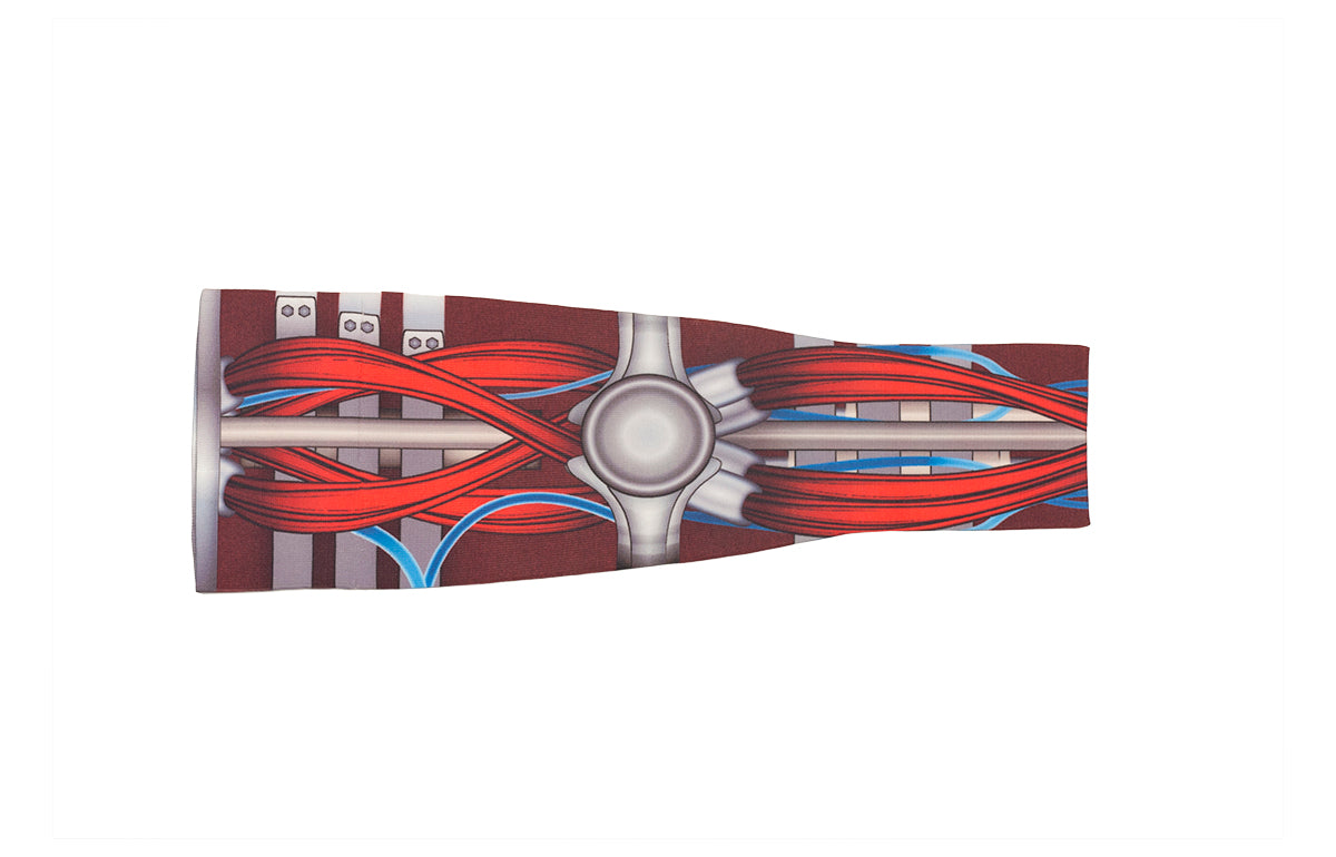 Cyborg Gradient Compression Arm Sleeve