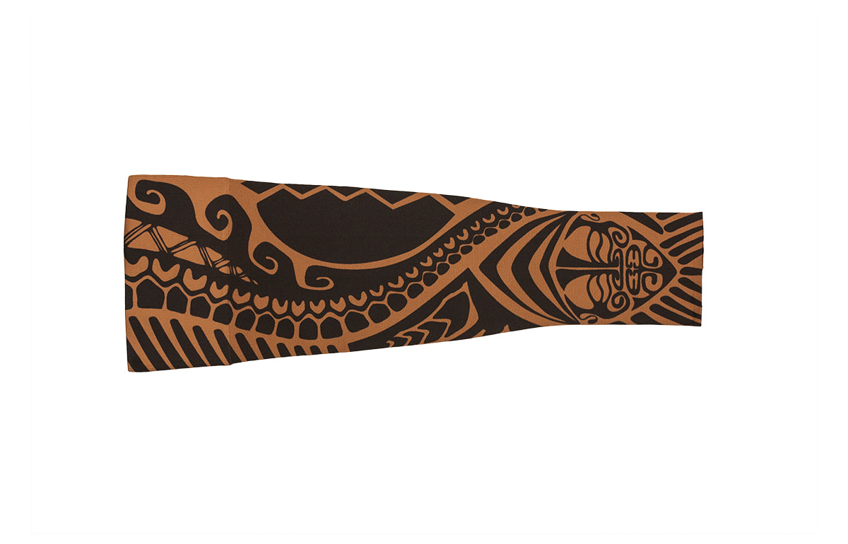 Fierce Mocha Gradient Compression Arm Sleeve