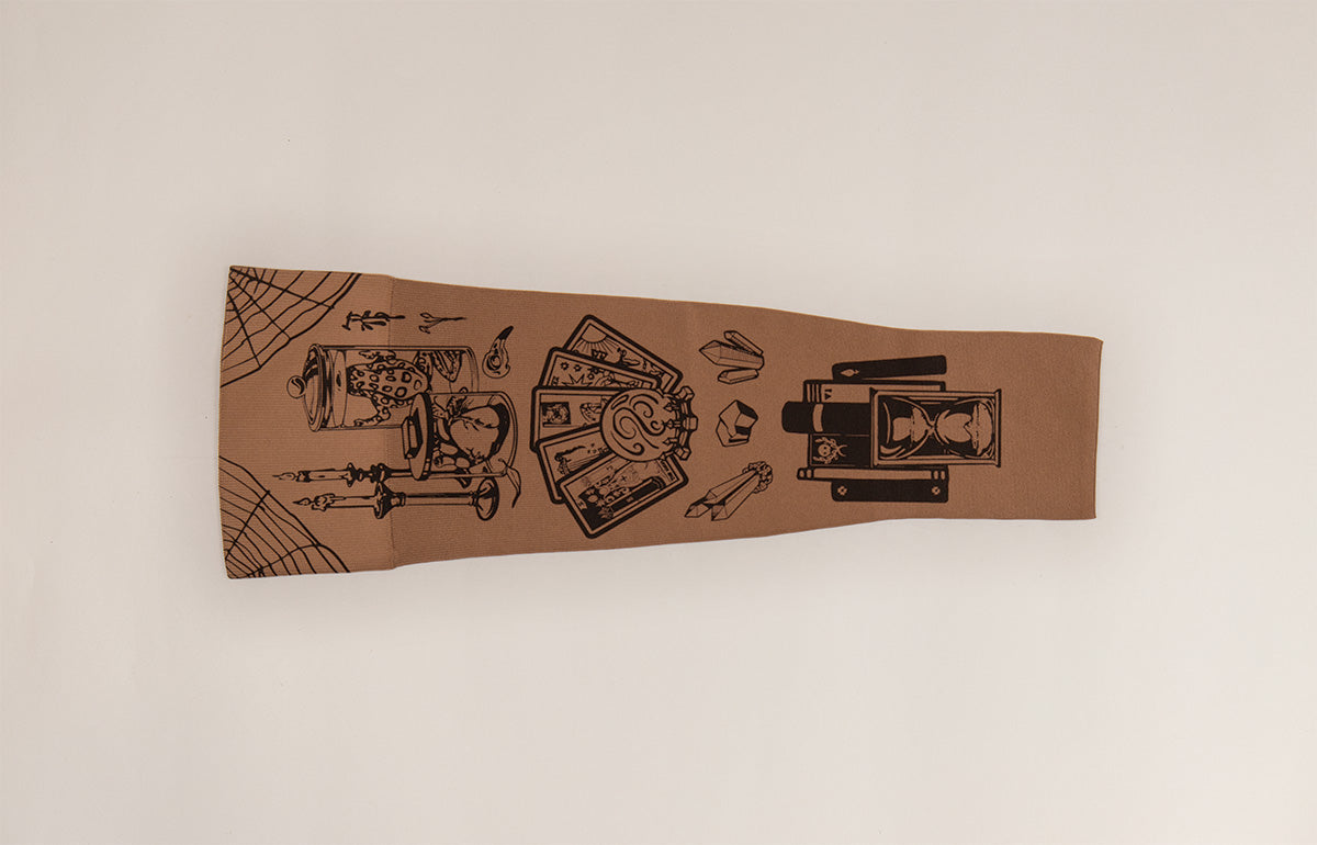 Oddities Mocha Gradient Compression Arm Sleeve