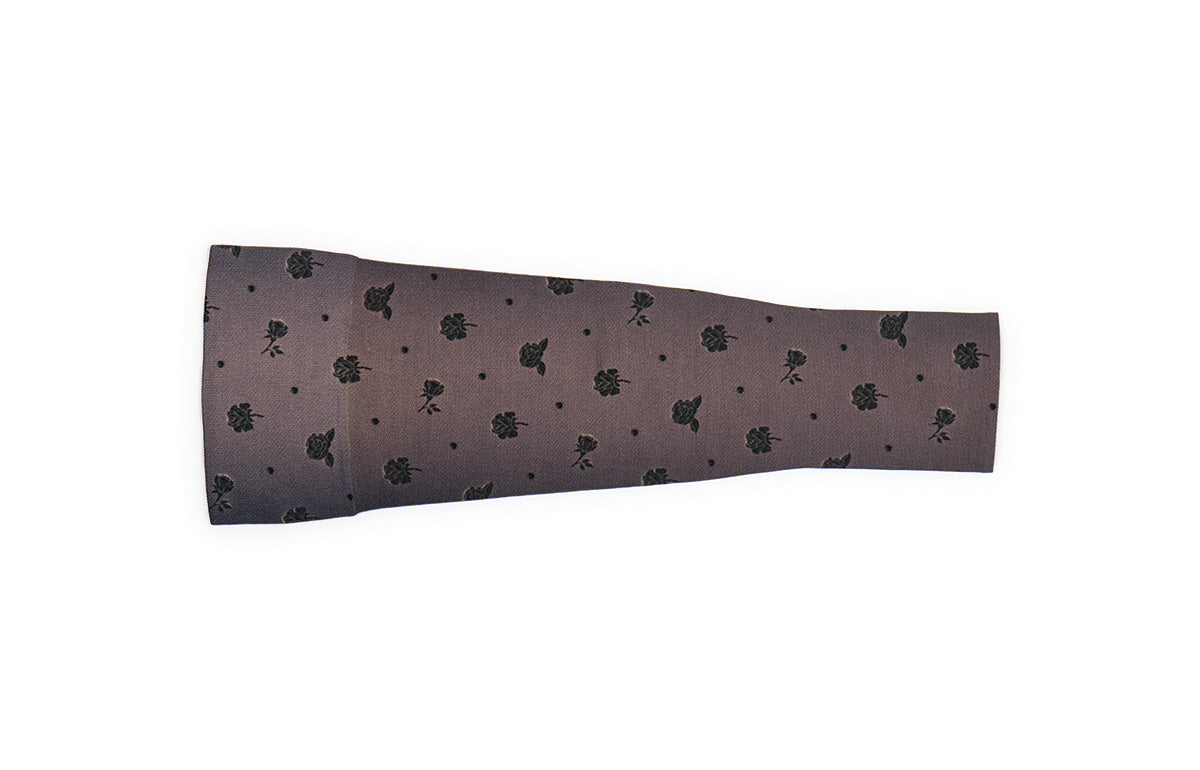 Rose Noir Beige Gradient Compression Arm Sleeve