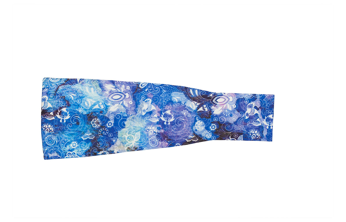 Sapphire Gradient Compression Arm Sleeve