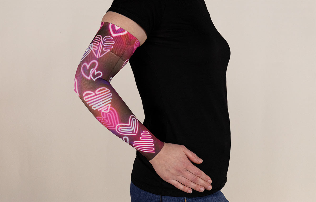 Amore Gradient Compression Arm Sleeve