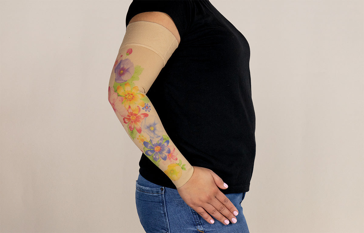 Dahlia Gradient Compression Arm Sleeve