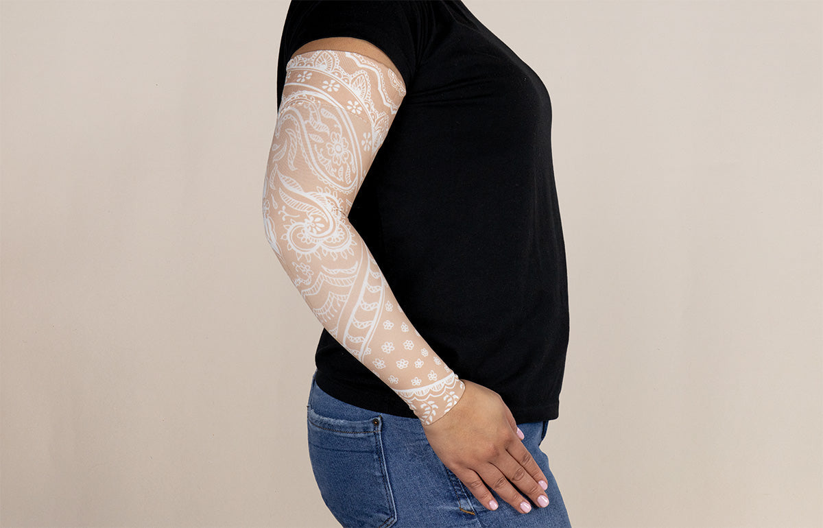 Daisy Tan Gradient Compression Arm Sleeve