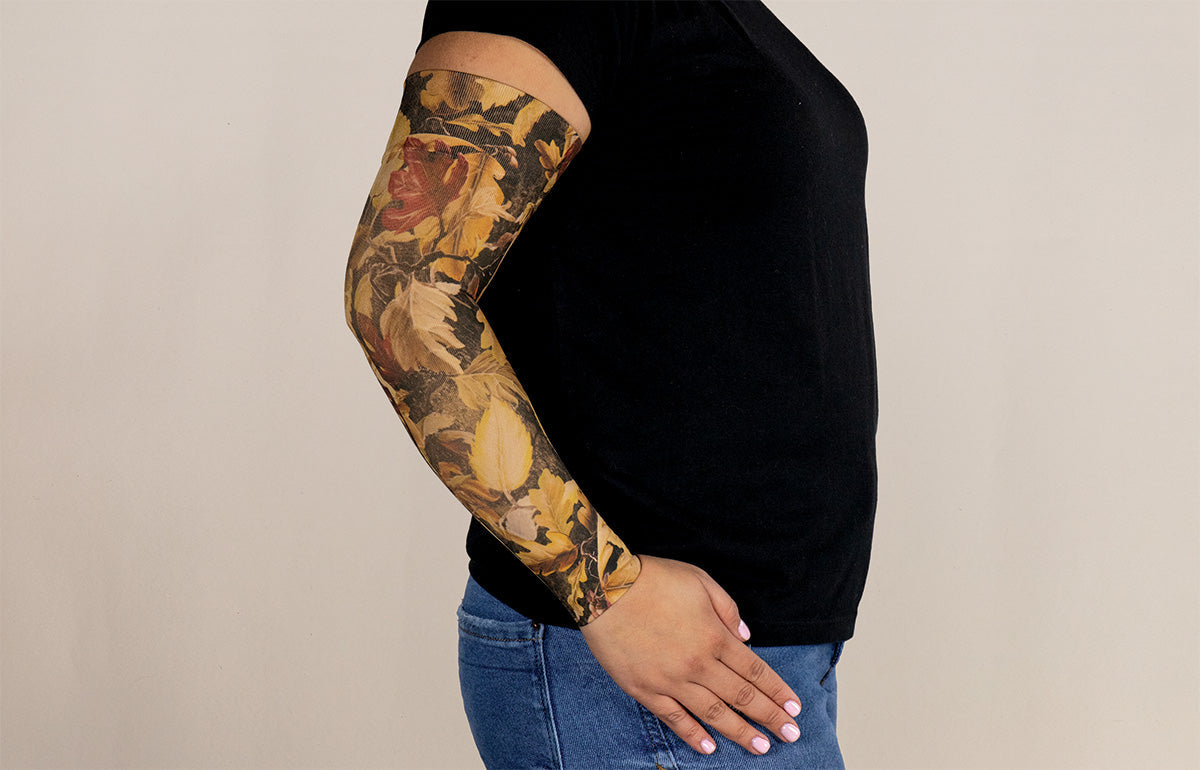 Forest Camo Gradient Compression Arm Sleeve