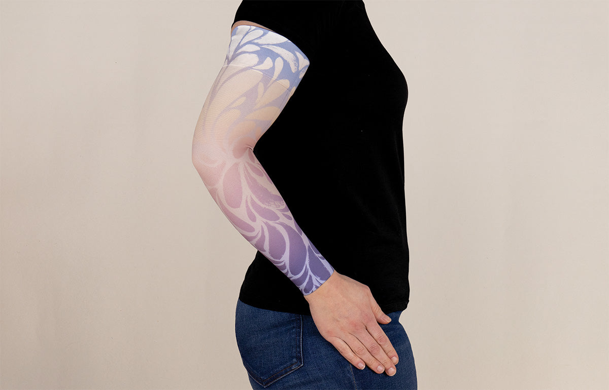 Inspiration Gradient Compression Arm Sleeve