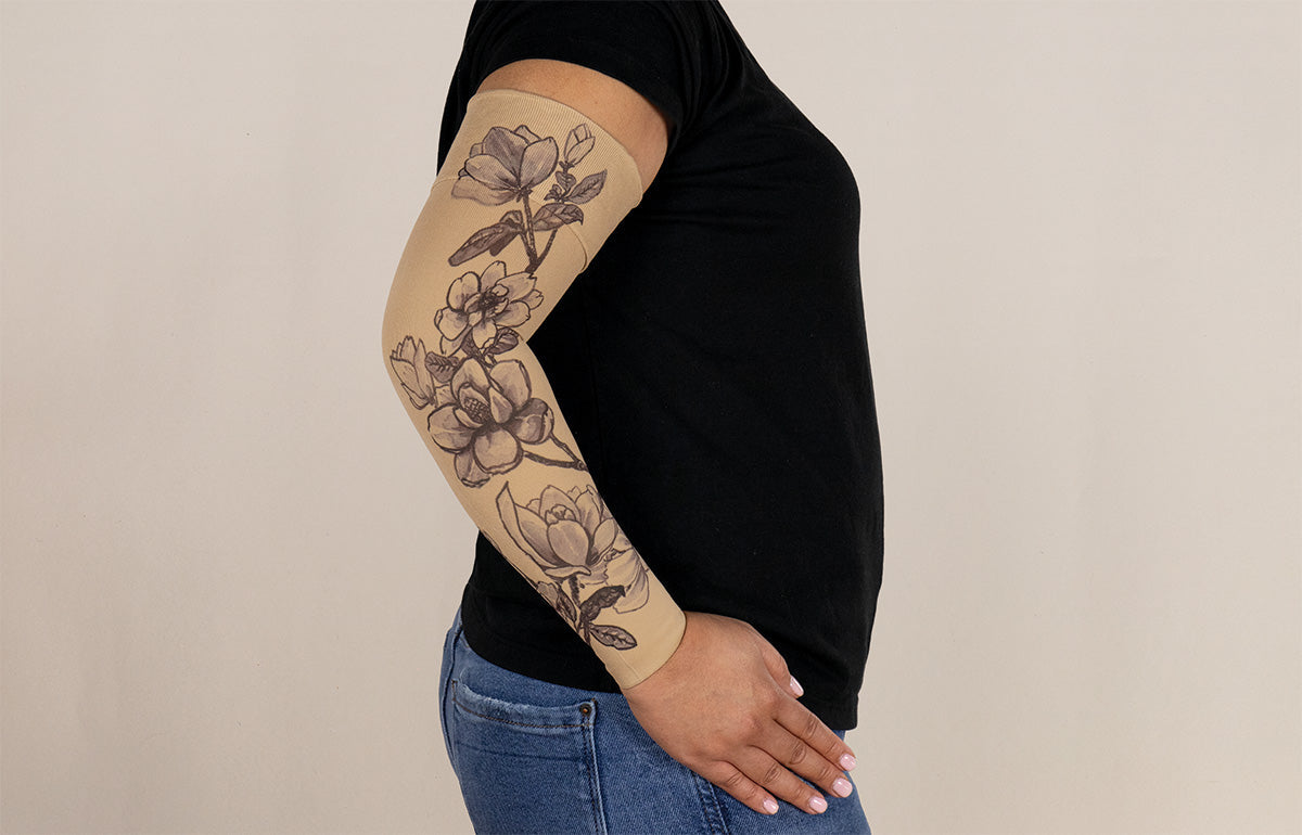 Magnolia Gradient Compression Arm Sleeve