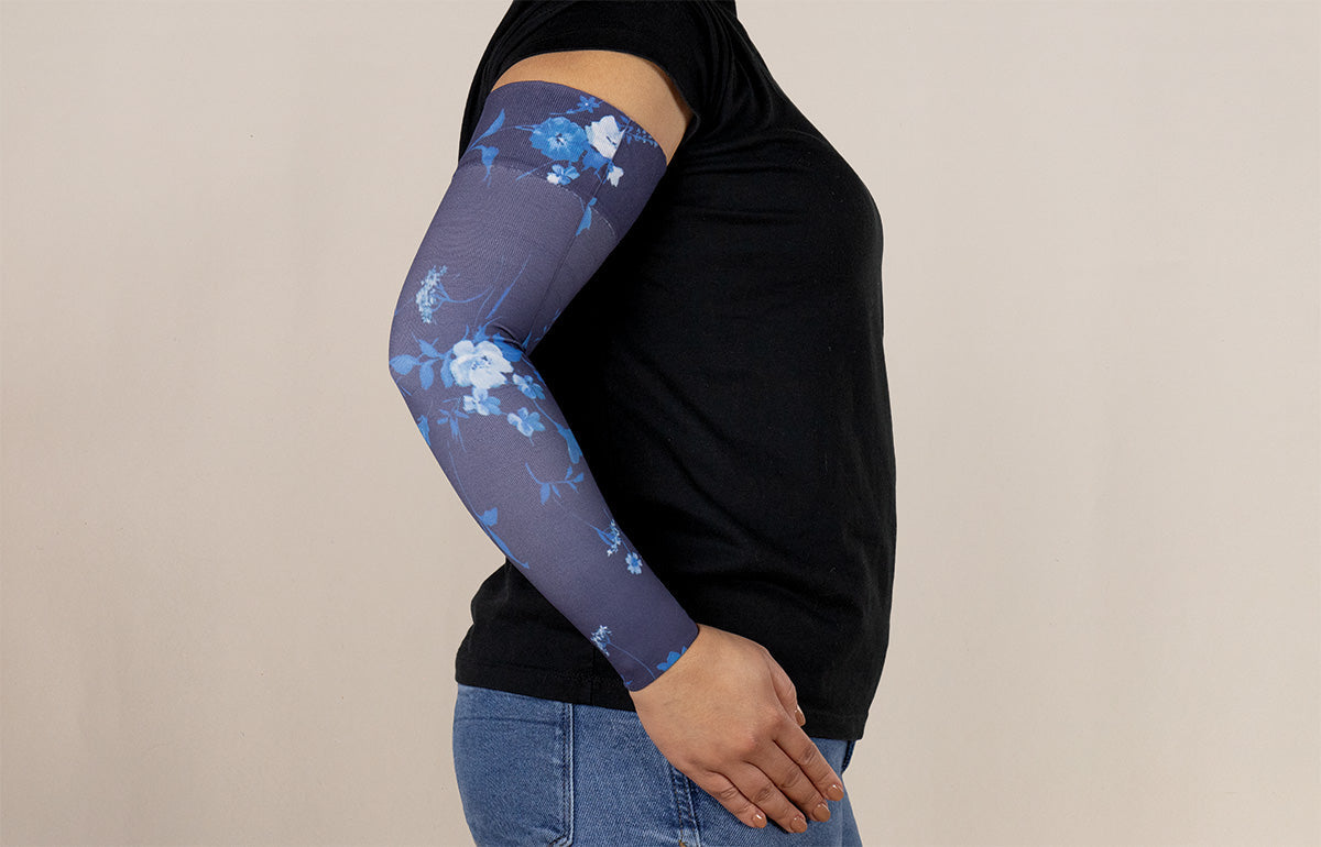 Moonlight Gradient Compression Arm Sleeve