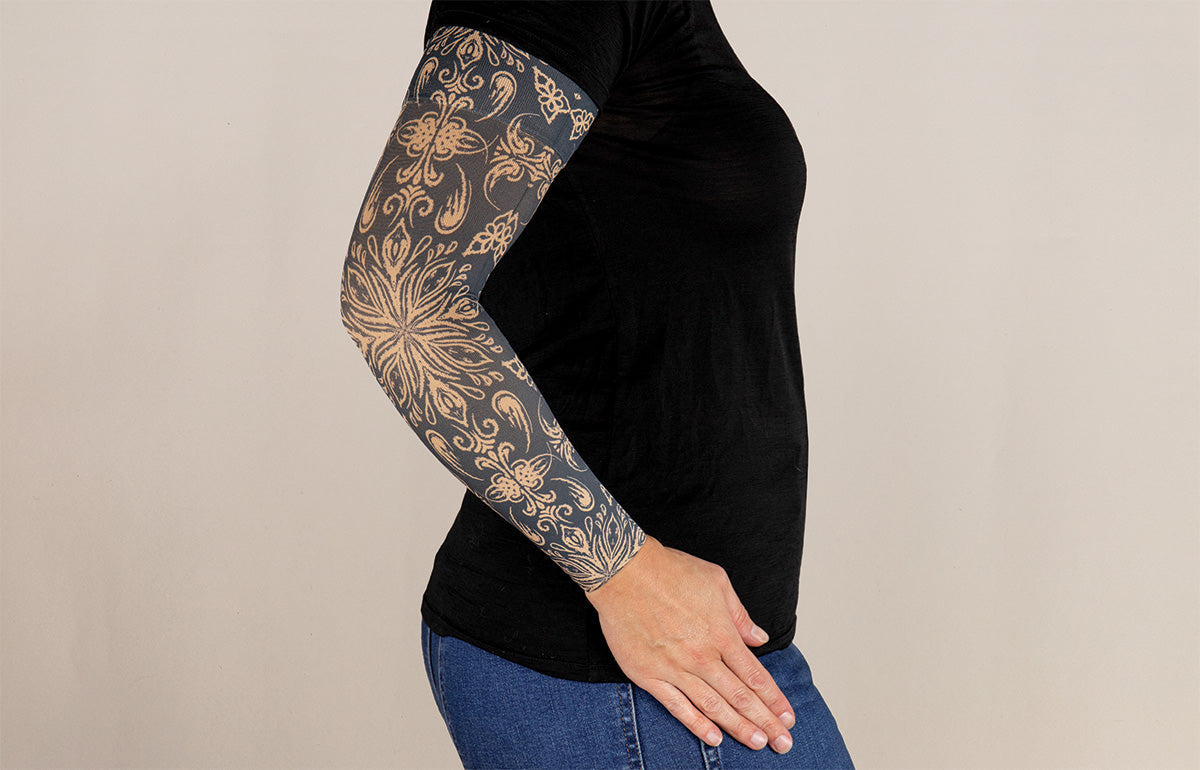 Twilight Gradient Compression Arm Sleeve
