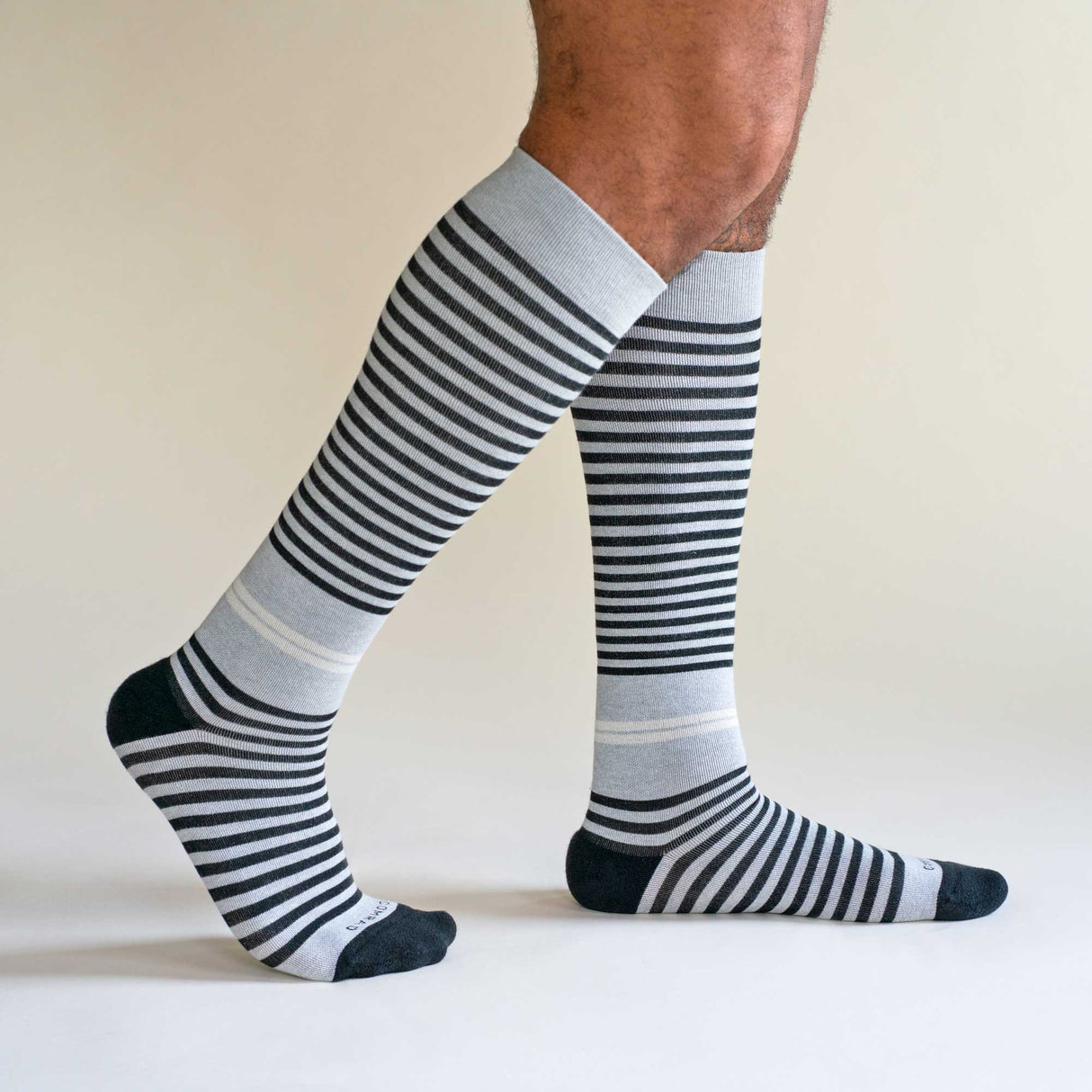 CloudCotton Compression Socks - Stripes