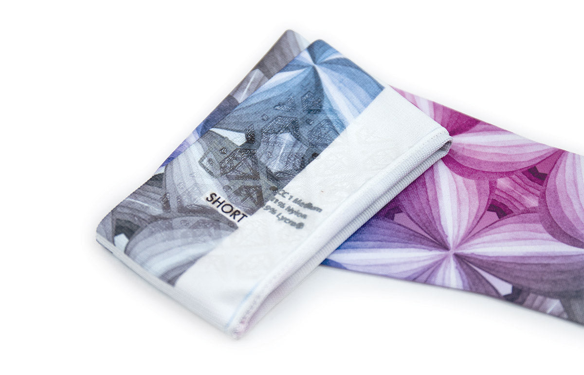 Kaleidoscope Gradient Compression Arm Sleeve