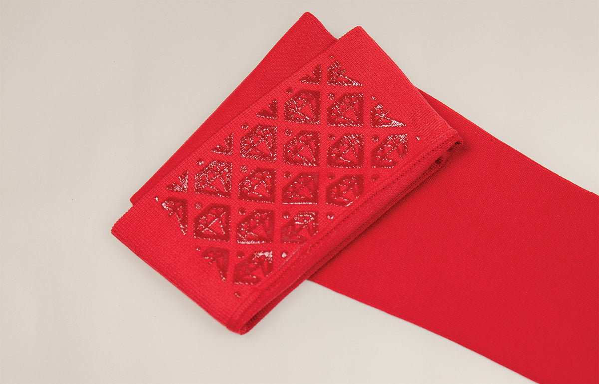 Red Gradient Compression Arm Sleeve
