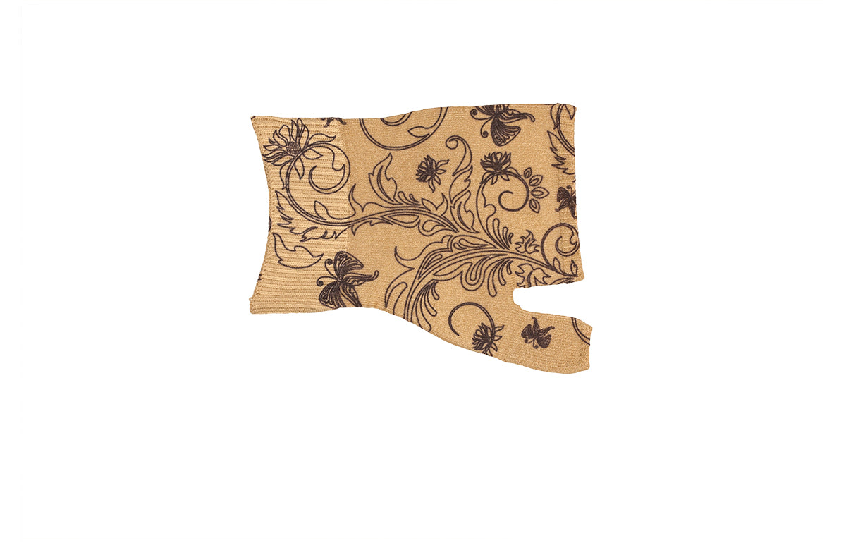 Mariposa Beige Gradient Compression Gauntlet