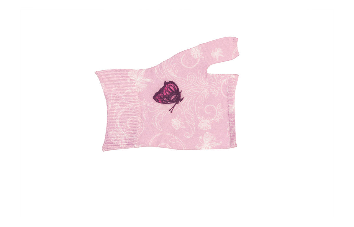 Mariposa Pink Gradient Compression Gauntlet