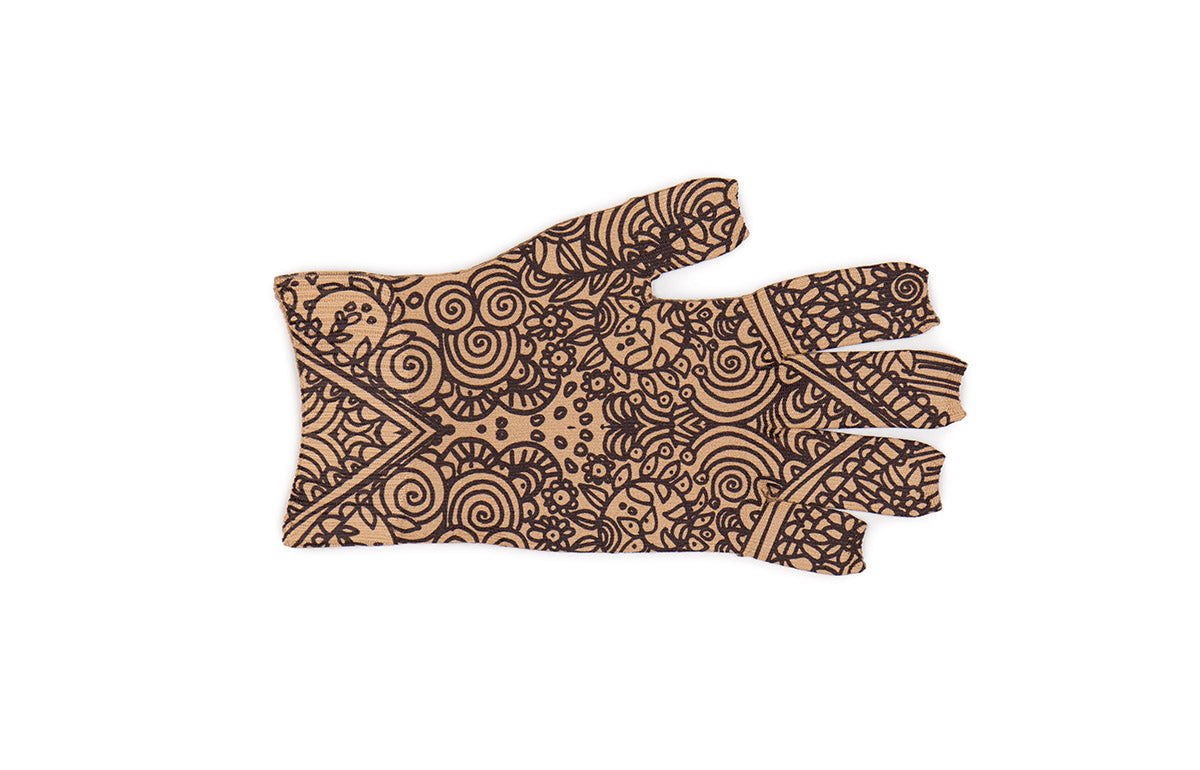 Beauty-Full Beige Gradient Compression Glove