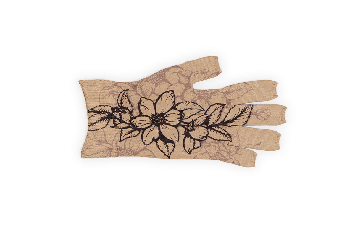 Carolina Beige Gradient Compression Glove