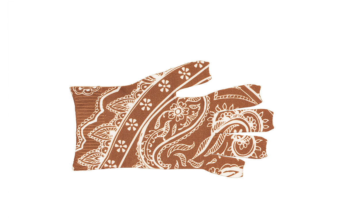 Daisy Dark Gradient Compression Glove