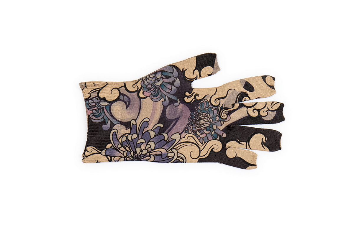 Dragon Lair Beige Gradient Compression Glove