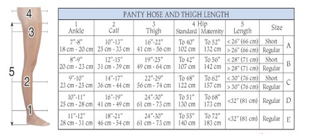 20-30 mmHg Thigh High - Open Toe