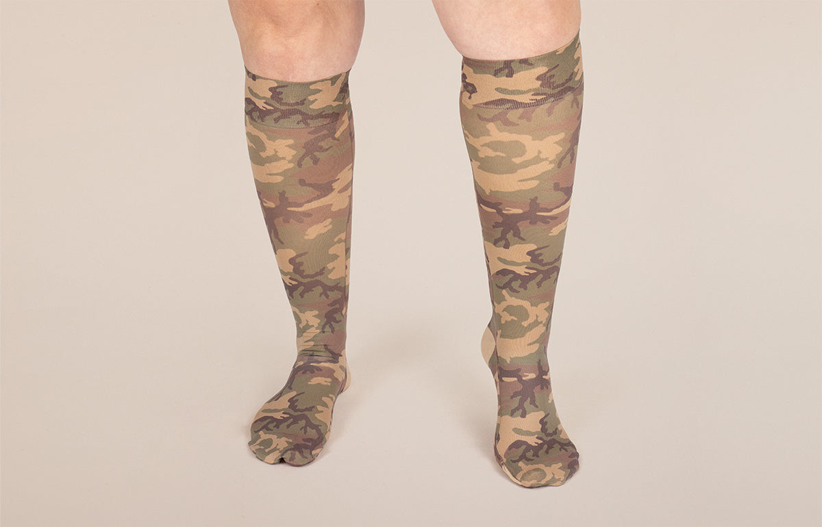 Camo Gradient Compression Socks