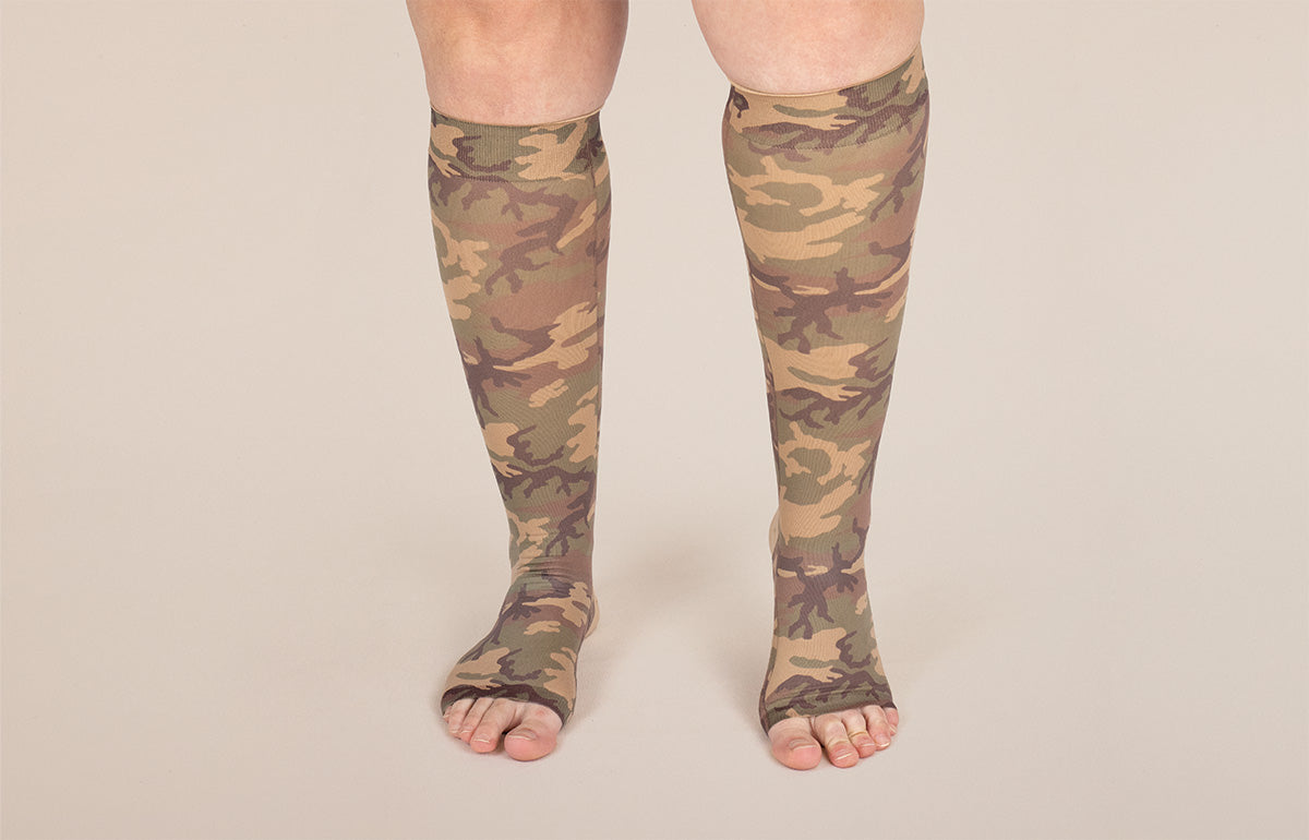 Camo Gradient Compression Socks