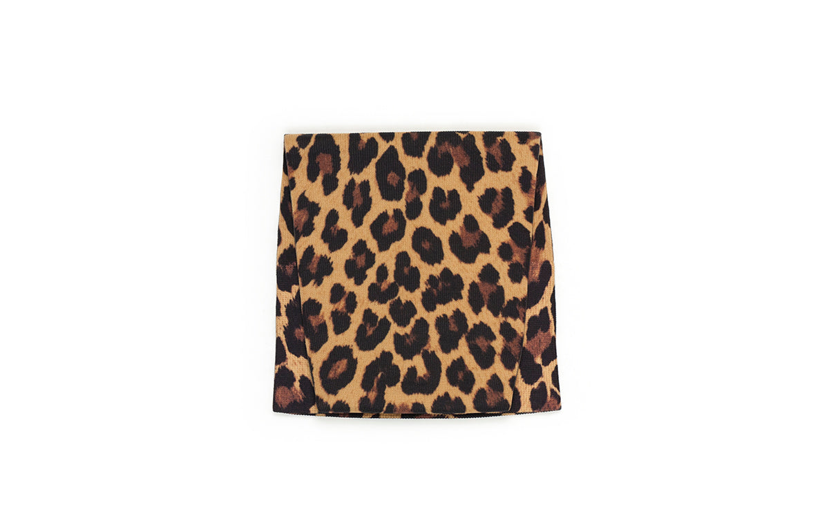 Leopard Gradient Compression Arm Sleeve