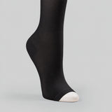 Couture Silver Knee High - Open Toe