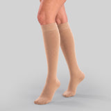 Couture Silver Knee High - Closed Toe