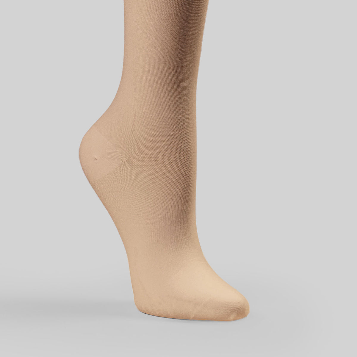 Couture Silver Knee High - Closed Toe