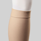 Couture Silver Knee High - Open Toe