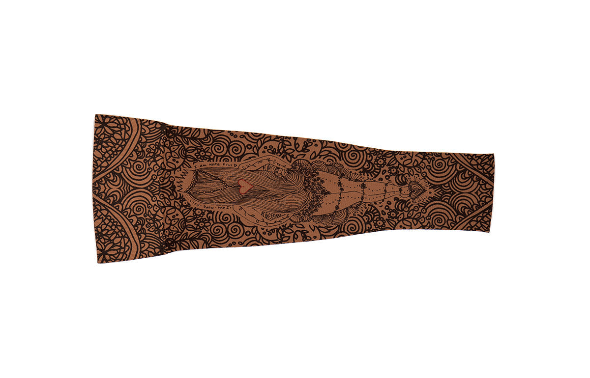 Gradient Compression Arm Sleeve Each Beauty-Full Mocha Gradient Compression Arm Sleeve – Rescue Legs