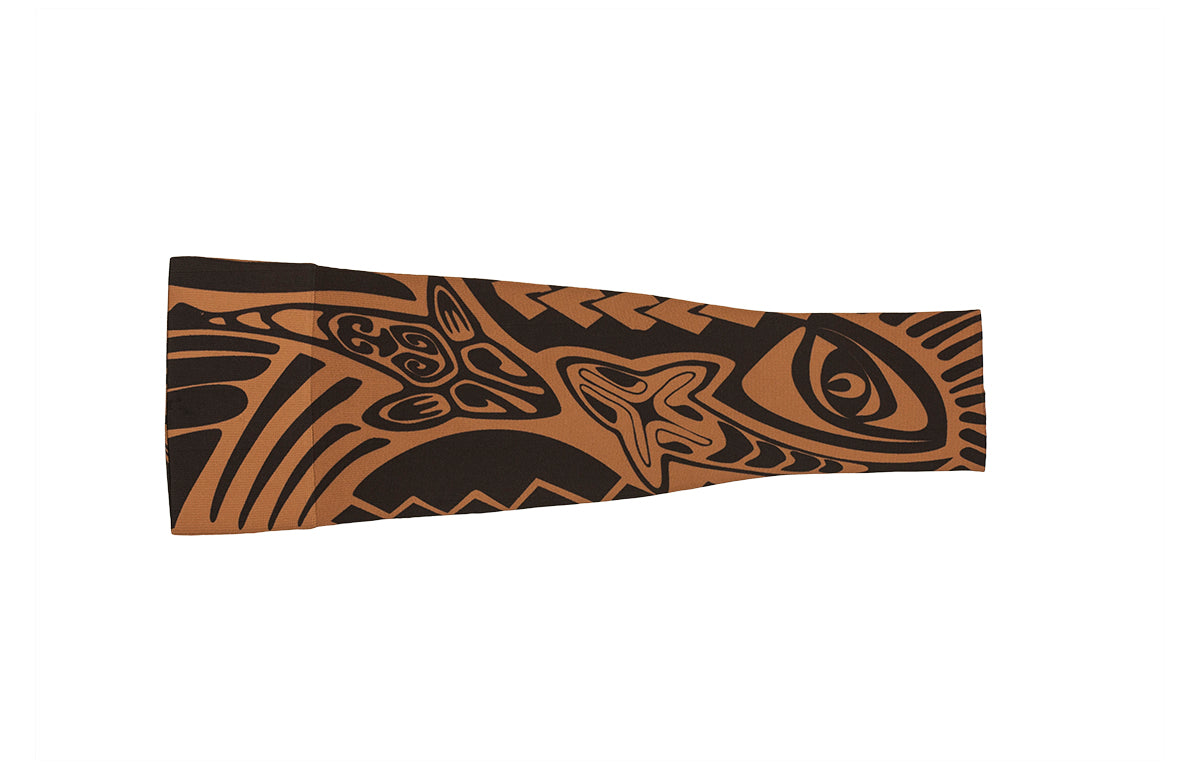 Fierce Mocha Gradient Compression Arm Sleeve