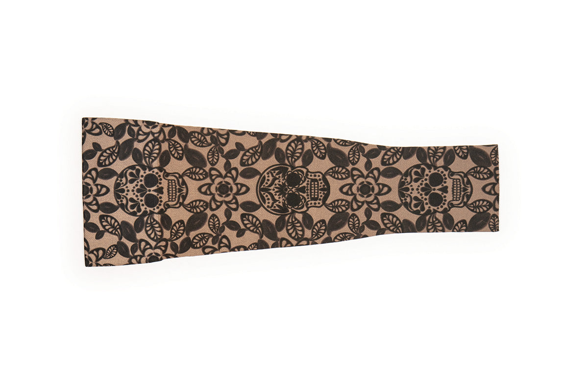 Macabre Beige Gradient Compression Arm Sleeve