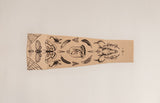 Oddities Beige Gradient Compression Arm Sleeve