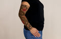 Charm Mocha Gradient Compression Arm Sleeve