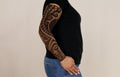 Fierce Mocha Gradient Compression Arm Sleeve