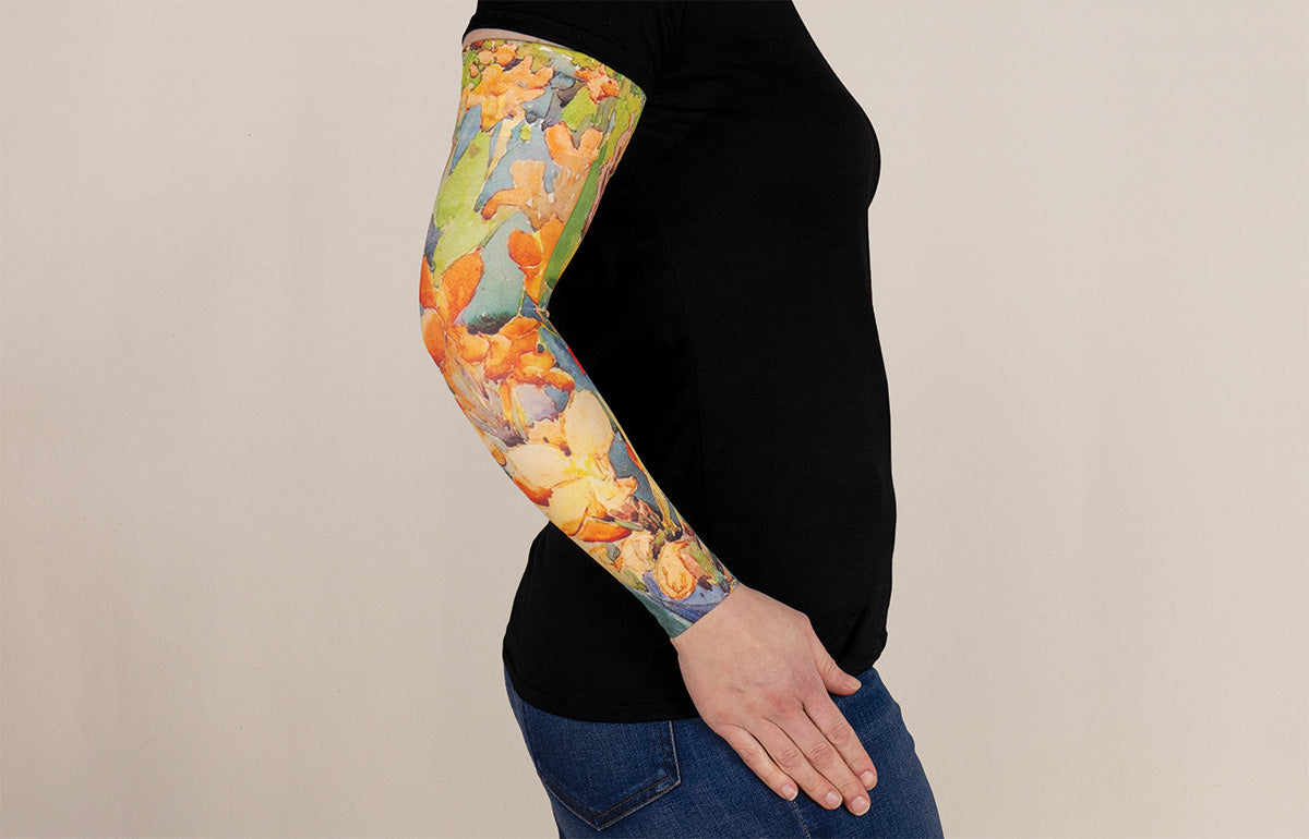 Garden Gradient Compression Arm Sleeve