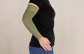 Olive Gradient Compression Arm Sleeve