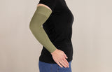 Olive Gradient Compression Arm Sleeve