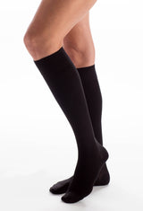 Couture Silver Knee High - Closed Toe