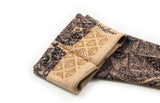 Black Paisley Gradient Compression Arm Sleeve