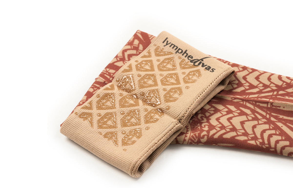 Bodhi Beige Gradient Compression Arm Sleeve