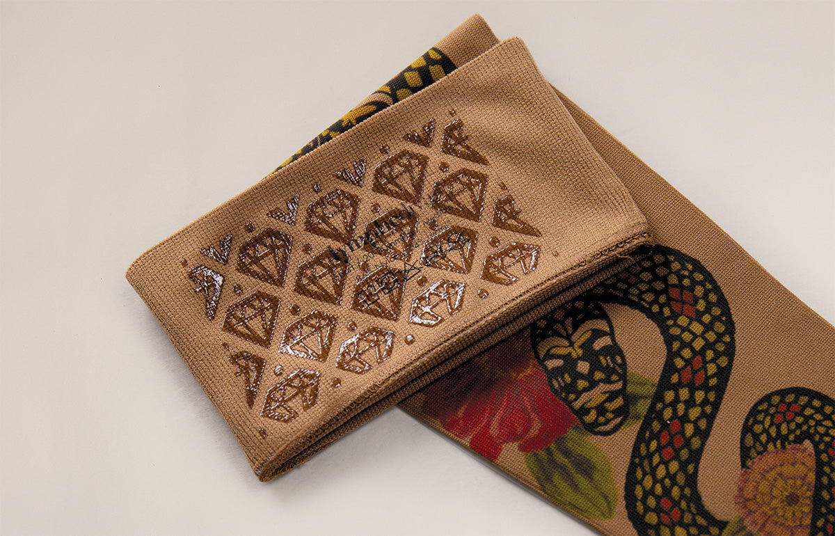 Charm Mocha Gradient Compression Arm Sleeve