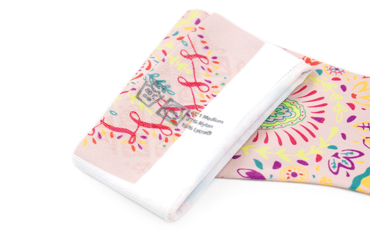 Mandala Gradient Compression Arm Sleeve