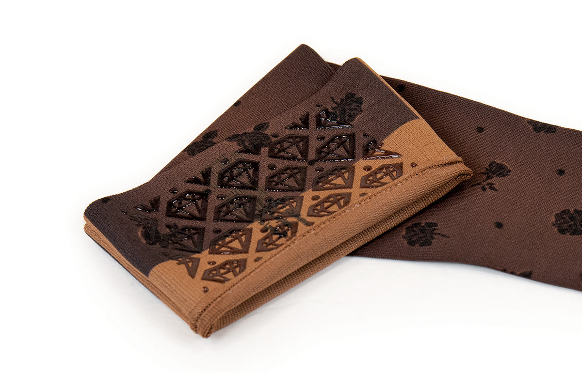 Rose Noir Mocha Gradient Compression Arm Sleeve