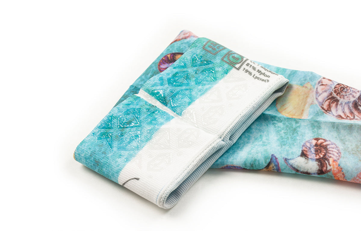 Sea Breeze Gradient Compression Arm Sleeve