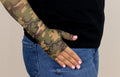 Camo Gradient Compression Gauntlet