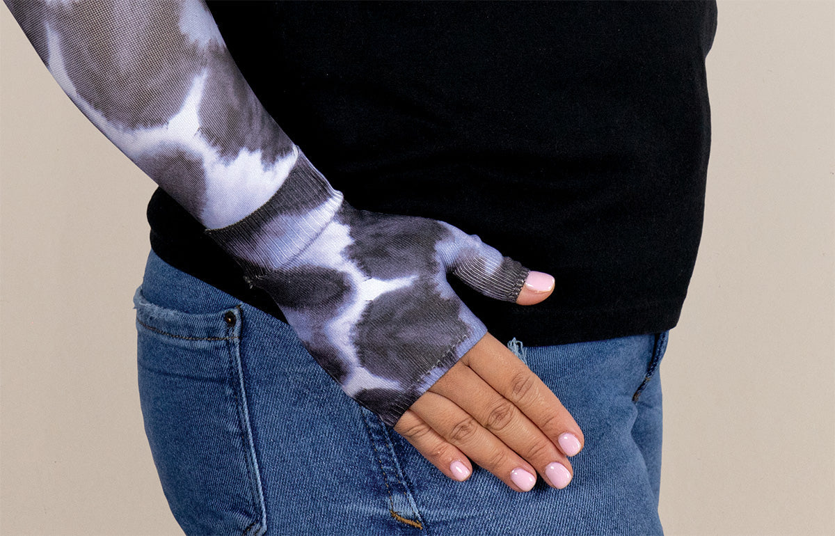 Indigo Gradient Compression Gauntlet