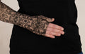 Macabre Beige Gradient Compression Gauntlet