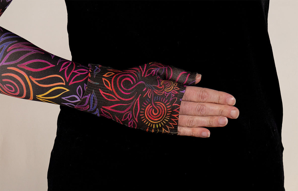 Vibrance Gradient Compression Gauntlet – Rescue Legs